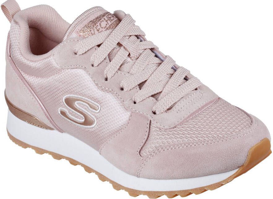 Skechers Sneakers OG 85 GOLDN GURL Veterschoen originele retro-jogginschoen met Air-Cooled Memory Foam