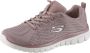 Skechers Graceful Get Connected dames sneakers Roze - Thumbnail 1