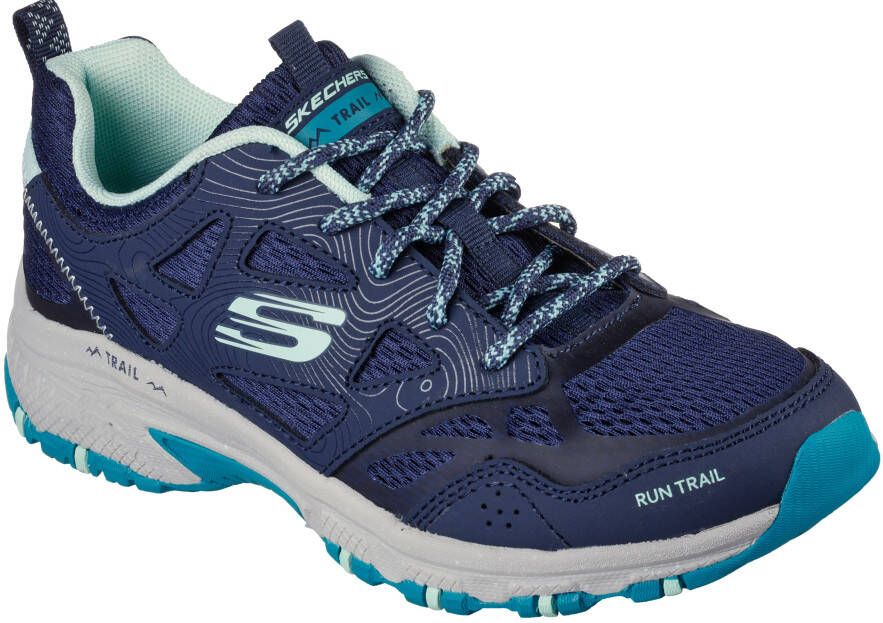 Skechers Sneakers HILLCREST PURE ESCAPADE in materiaalmix vrijetijdsschoen lage schoen veterschoen