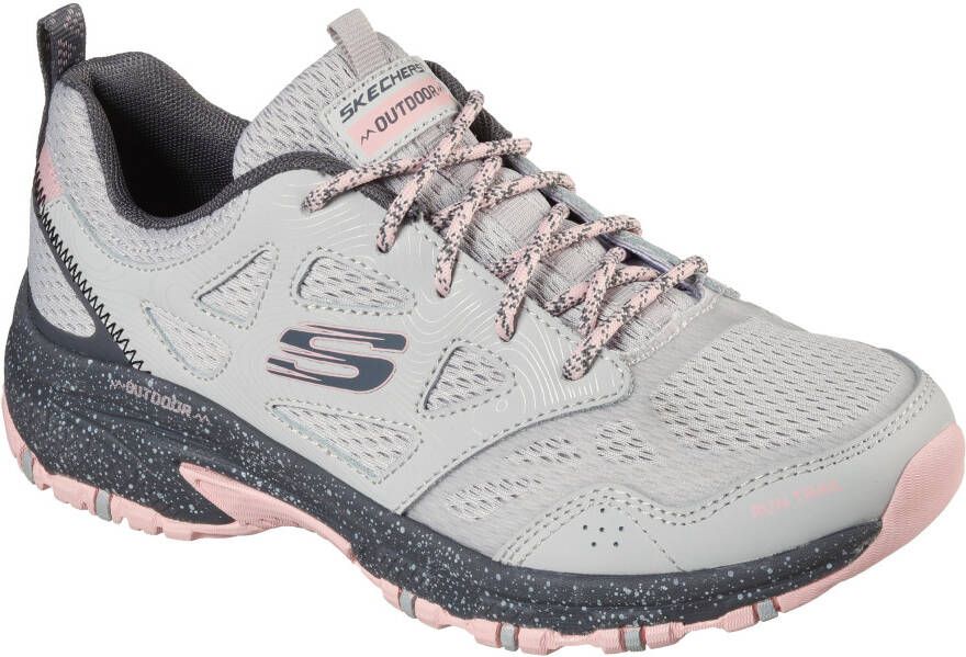 Skechers Sneakers HILLCREST PURE ESCAPADE in materiaalmix vrijetijdsschoen lage schoen veterschoen