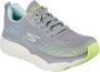 Skechers Max Cushioning Elite Galaxy Burst 128563-GYLM Vrouwen Grijs Hardloopschoenen Sportschoenen - Thumbnail 2