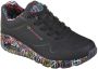 Skechers Sneakers met sleehak UNO-LOVING LOVE Vrijetijdsschoen lage schoen veterschoen met coole graffiti-print - Thumbnail 5