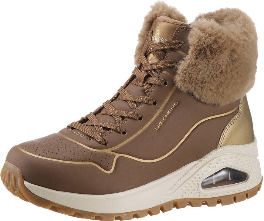 Skechers Sneakers met sleehak UNO Rugged Sneakers wedge sneakers winterlaarzen met hoogwaardige demping