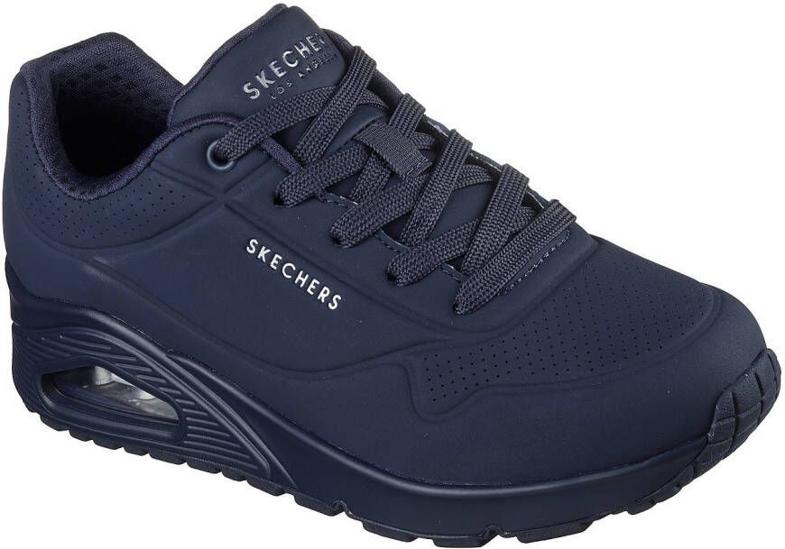 Skechers Sneakers met sleehak UNO STAND ON AIR Vrijetijdsschoen lage schoen veterschoen met zacht gevoerde binnenzool