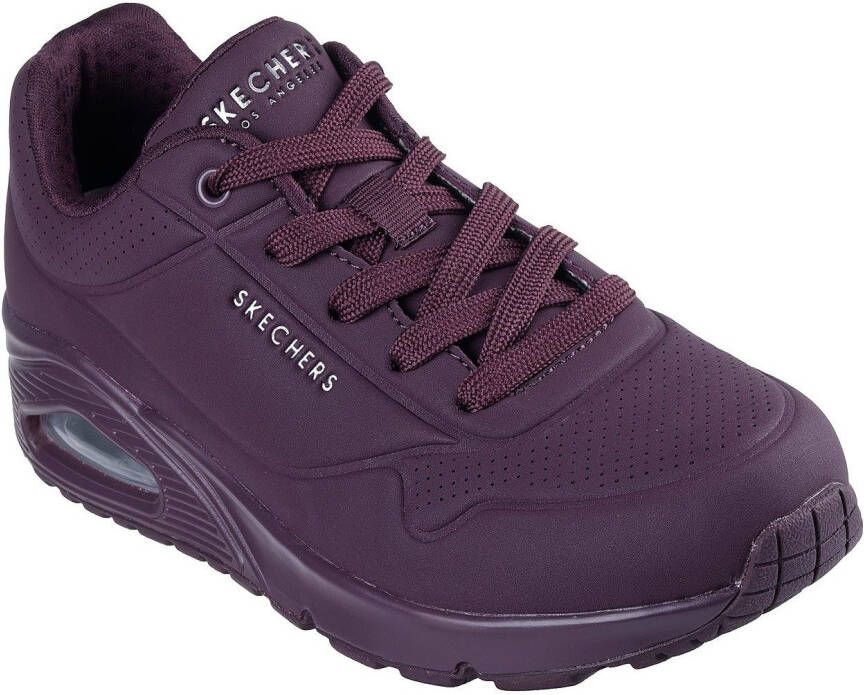 Skechers Sneakers met sleehak UNO STAND ON AIR Vrijetijdsschoen lage schoen veterschoen met zacht gevoerde binnenzool