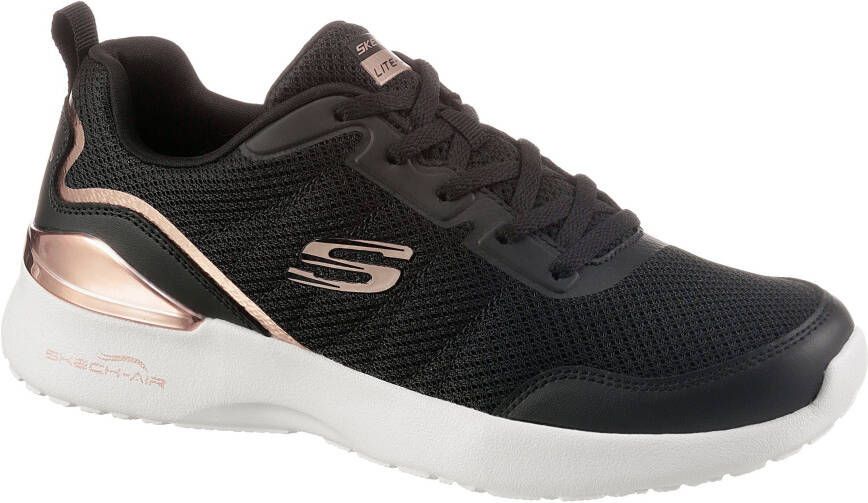 Skechers Sneakers Skech-Air Dynamight met metallic-details vrijetijdsschoen lage schoen veterschoen