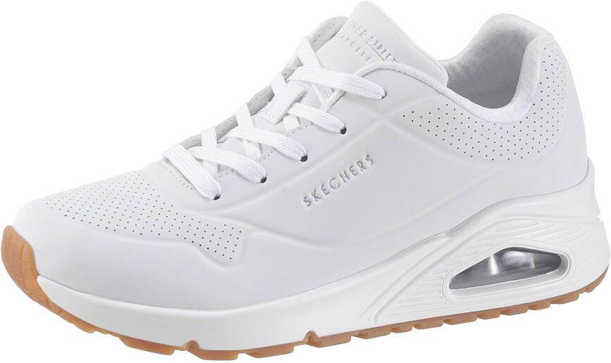 Skechers Sneakers Street Uno Stand on Air in eenvoudige look vrijetijdsschoen lage schoen veterschoen - Foto 13