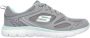 Skechers Summits Suited 12982-GYTQ Vrouwen Grijs Sneakers Sportschoenen - Thumbnail 2