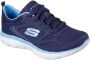 Skechers Summits-Suited dames sneakers Blauw Extra comfort Memory Foam - Thumbnail 3