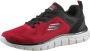 Skechers Sport Heren Track Broader Sneakers Heren Rood-Zwart 232698 RDBK - Thumbnail 2