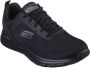 Skechers Track-Broader 232698-BBK Mannen Zwart Sneakers Sportschoenen - Thumbnail 2