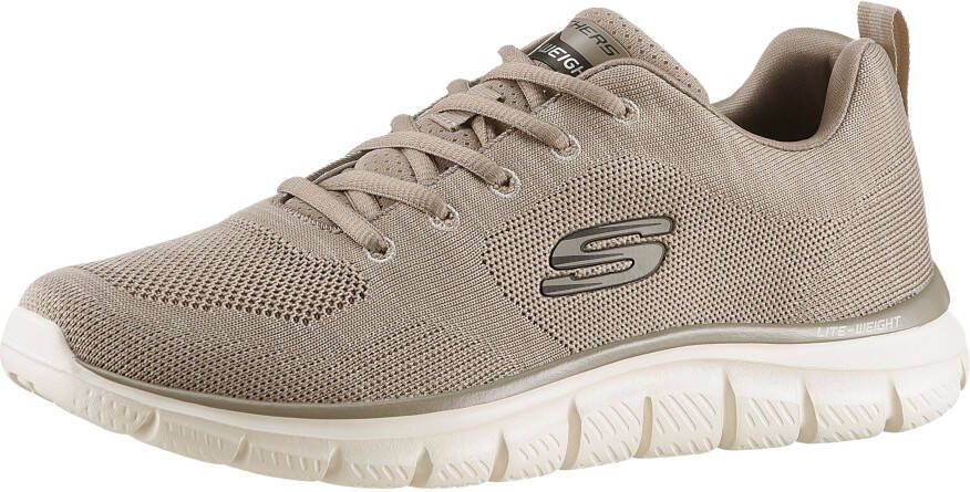 Skechers Sneakers TRACK Vrijetijdsschoen lage schoen veterschoen met gewatteerde binnenzool