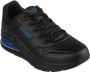 Skechers Uno 2 232181-BKBL Mannen Zwart Sneakers - Thumbnail 3