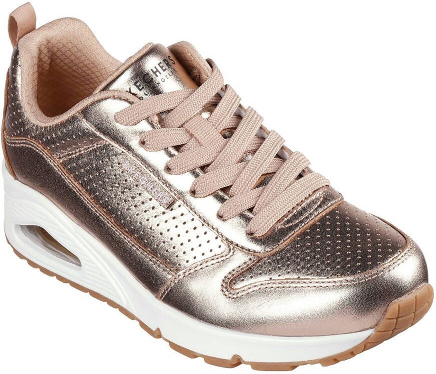 Skechers -Dames -Sneaker- Uno-Metallixs- Rosegold-177109 RSGD - Foto 3
