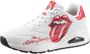 Skechers Sneakers UNO ROLLING STONES met zijprint vrijetijdsschoen lage schoen veterschoen - Thumbnail 4