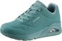 Skechers Uno Stand On Air Dames Sneakers Turquoise - Thumbnail 3