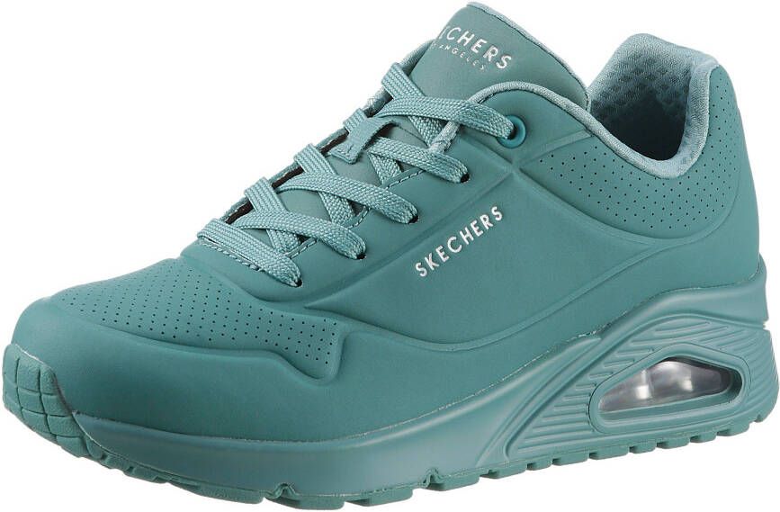 Skechers Sneakers UNO-STAND ON AIR in monochrome look vrijetijdsschoen lage schoen veterschoen