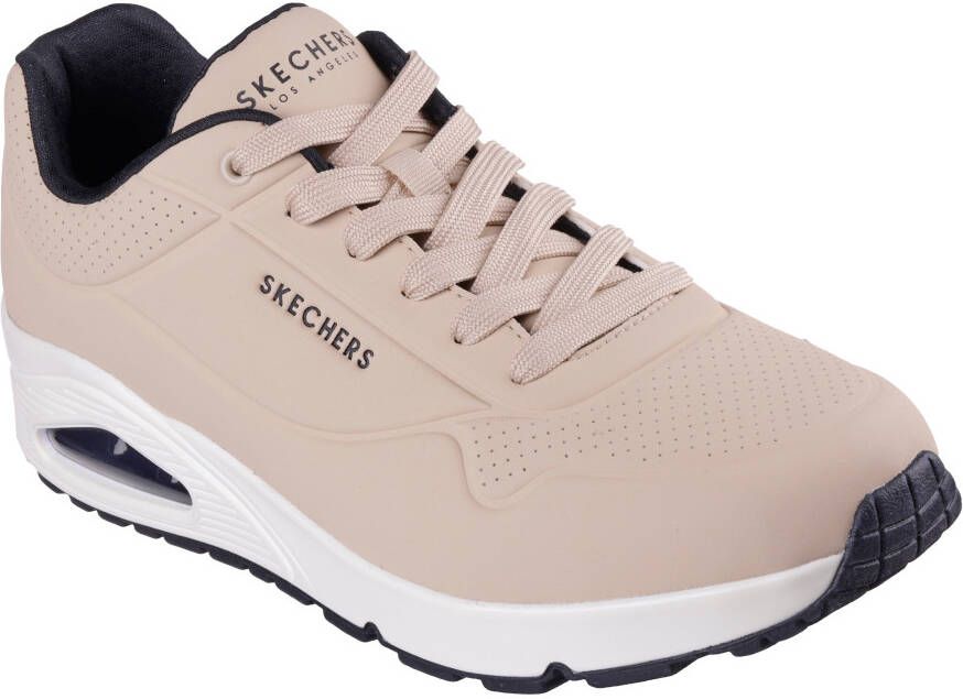 Skechers Sneakers Uno Stand on Air Vrijetijdsschoen lage schoen veterschoen met air-cooled memory foam