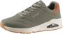 Skechers Sneakers UNO-SUITED ON AIR freizeitschoen lage schoen veterschoen met modieuze sleehak - Thumbnail 6