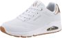 Skechers Sneakers UNO GOLDEN AIR Vrijetijdsschoen lage schoen veterschoen met metallic inzet - Thumbnail 5