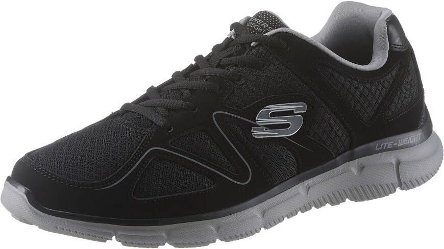 Skechers Sneakers Verse met memory foam-uitrusting vrijetijdsschoen lage schoen veterschoen