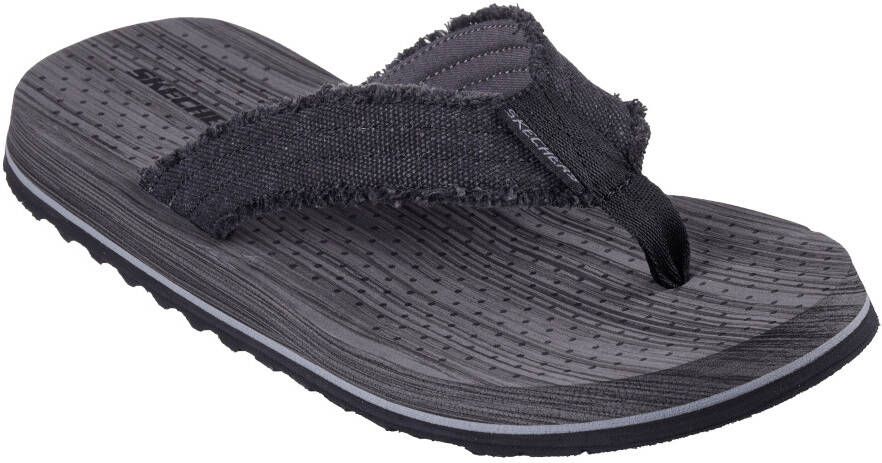 Skechers Teenslippers TANTRIC-FRITZ zomerschoen slippers badschoen zwemschip met zachte tussenstuk voor de tenen