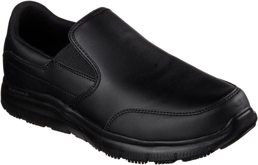 Skechers Werkschoenen FLEX ADVANTAGE SR Slipper voor horeca zorg ziekenhuis met stretchinzet