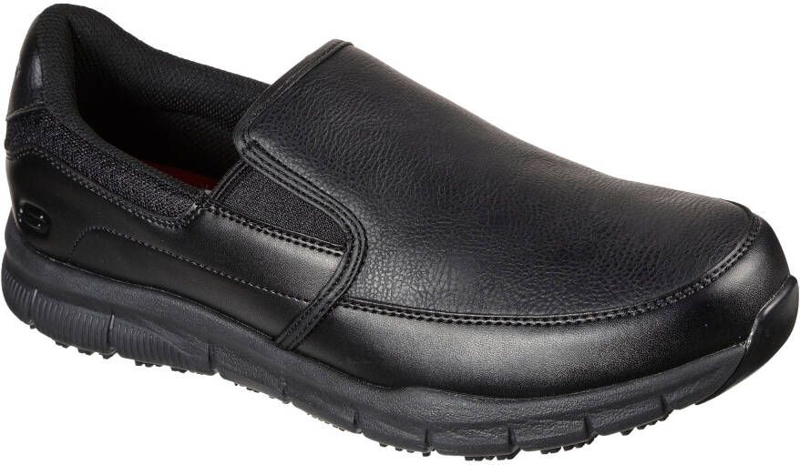 Skechers Werkschoenen NAMPA-GROTON Slipper voor horeca zorg ziekenhuis met stretchpanelen