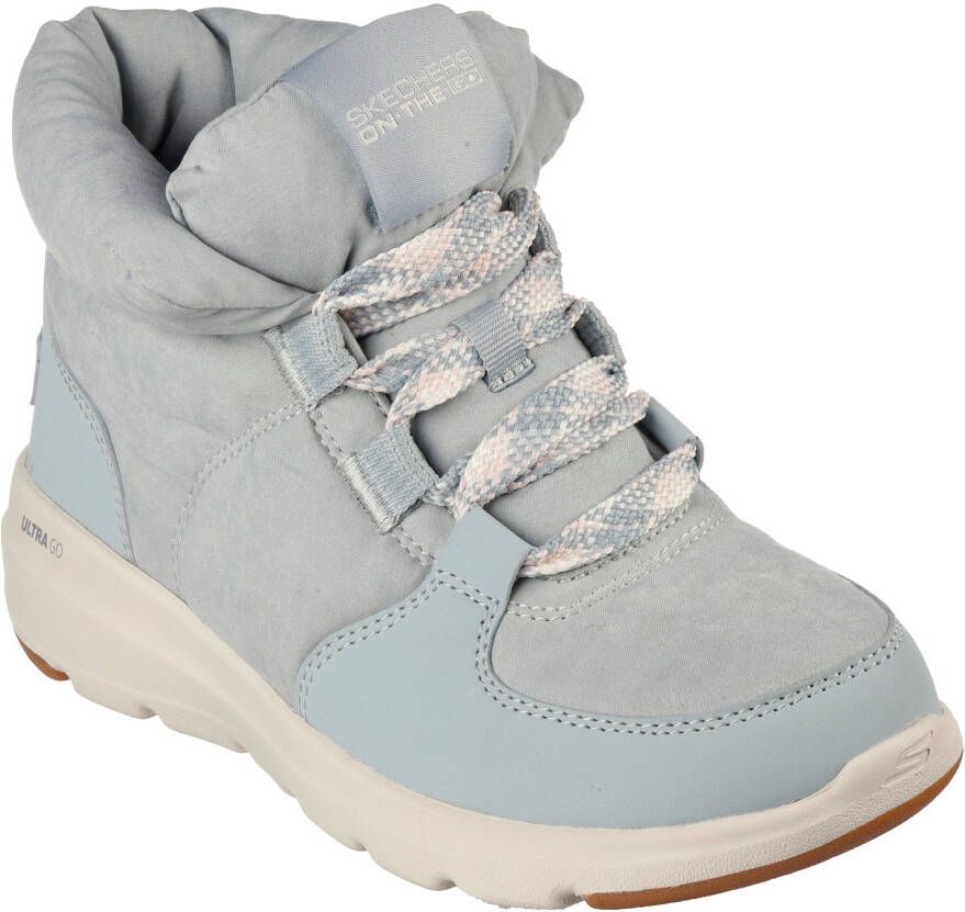 Skechers Winterlaarzen GLACIAL ULTRA-TREND UP met opvallende schachtvering