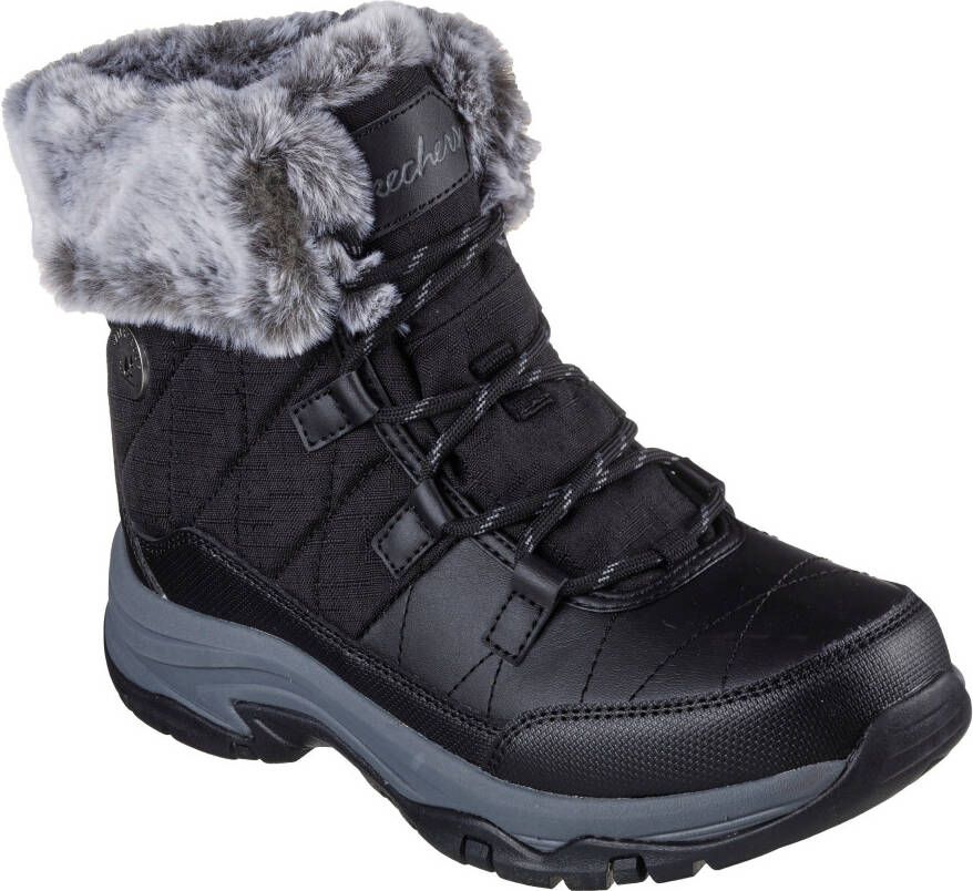 Skechers Winterlaarzen TREGO- met imitatiebontbeleg