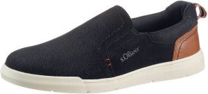 S.Oliver Slip-on sneakers met softfoam-binnenzool