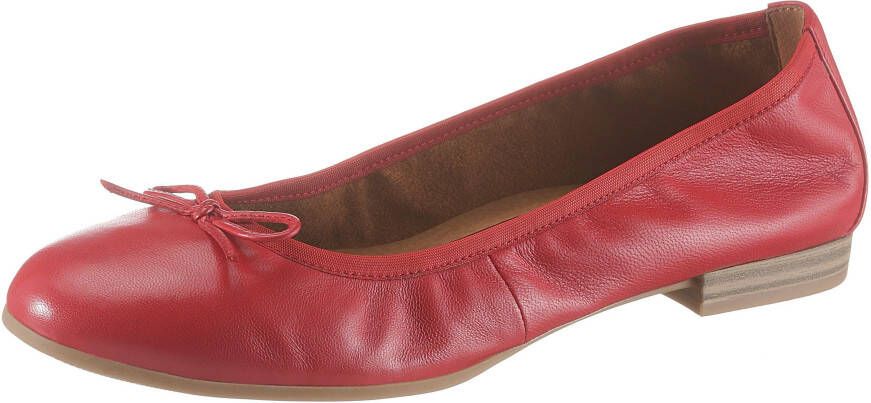Tamaris Dames Ballerina 1 1 22116 28 533 rood smal