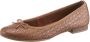 Tamaris Ballerina's Flats slipper businessschoen met decoratieve strik - Thumbnail 3