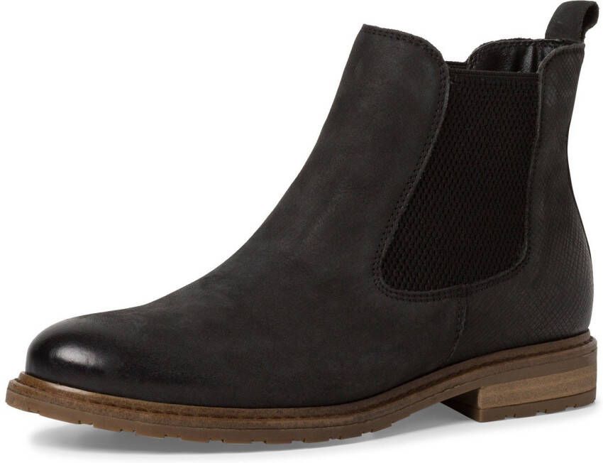 TAMARIS Chelseaboot zwart 42