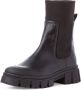 Tamaris Zwarte gesloten booties voor dames Black Dames - Thumbnail 4