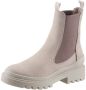 Tamaris Chelsea boots met contrastkleurige stretchinzet - Thumbnail 2