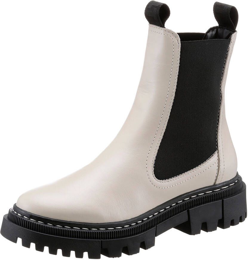 Tamaris Chelsea-boots met praktische aantreklussen