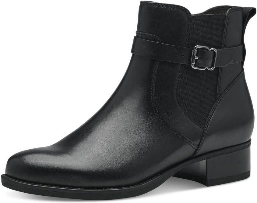 Tamaris Chelsea-boots met siergesp en stretchinzet - Foto 2