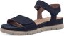 Tamaris COMFORT Essentials Dames Sandalen NAVY NUBUK - Thumbnail 3