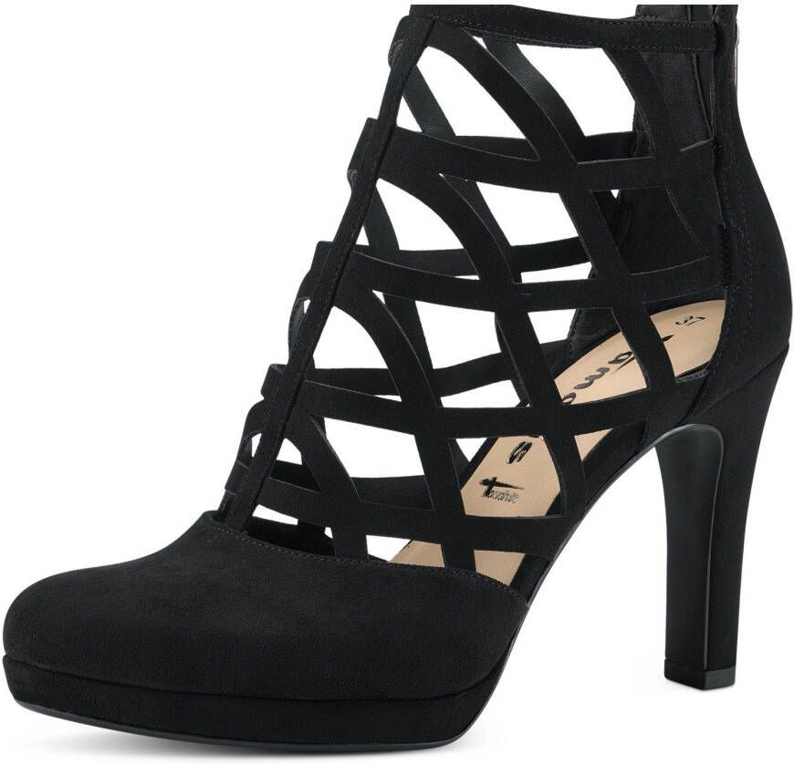 Tamaris Enkellaarsjes stiletto heel evening wear high heel ankle boot with cut-outs - Foto 2