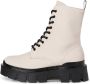 Tamaris Beige Casual Gesloten Enkellaarsjes Beige Dames - Thumbnail 4