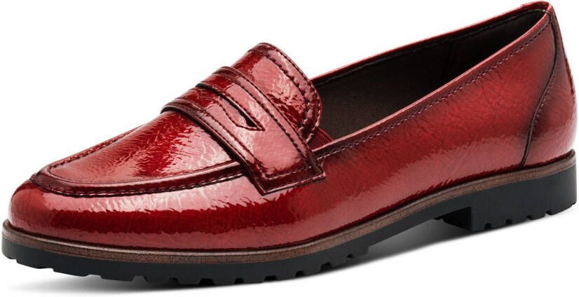Tamaris Instappers blokhak pumps zakelijke schoen met touch it-uitrusting