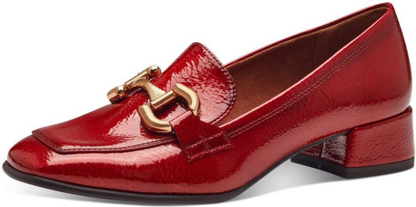 Tamaris Instappers hakken pumps lage schoen instapschoen met modieuze decoratieve gesp