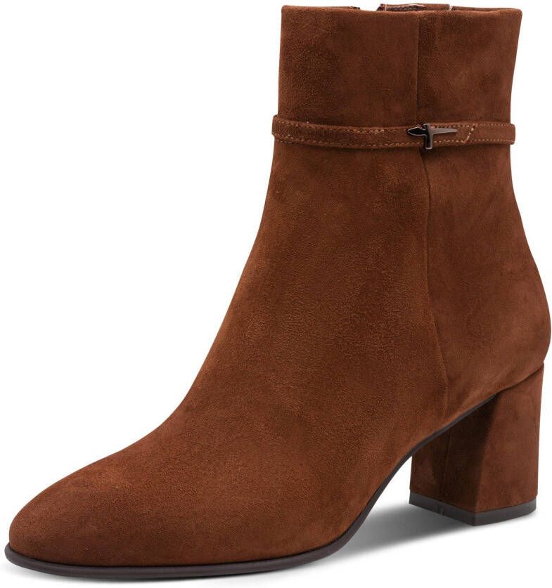 Tamaris Laarsjes blokhak business schoen avondschoen met touch it-uitrusting