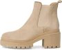 Tamaris Beige Casual Gesloten Enkellaarzen Beige Dames - Thumbnail 3