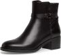 Tamaris Laarsjes blokhak business schoen met decoratieve band en logo-sieraad - Thumbnail 2
