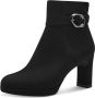 Tamaris Laarsjes blokhak avondschoen ankle-boots met elegante decoratieve gesp - Thumbnail 2
