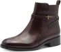 Tamaris Laarsjes blokhak business schoen ankleboots met t-logo decoratie - Thumbnail 2