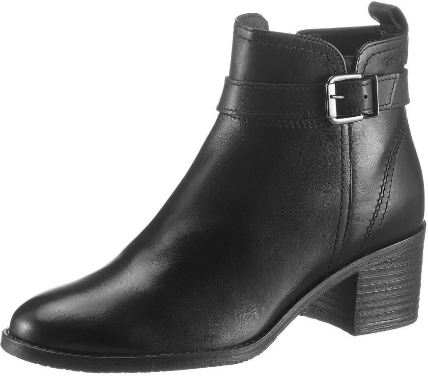 Tamaris Zwarte casual gesloten laarsjes Zwart Dames - Foto 4