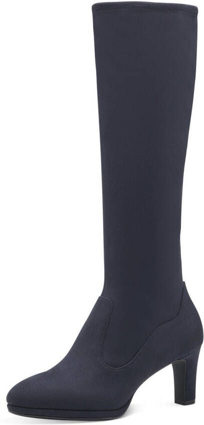 Tamaris Stijlvolle vegan zwarte kniehoge Hoge Laarzen voor dames Black Dames - Foto 2